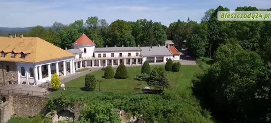 Zamek w Lesku. Malownicze krajobrazy, noclegi w historycznym obiekcie, przyjęcia, swojskie jadło (VIDEO)